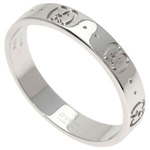Gucci Icon #21 Ring ・ring 18K White Gold Ladies